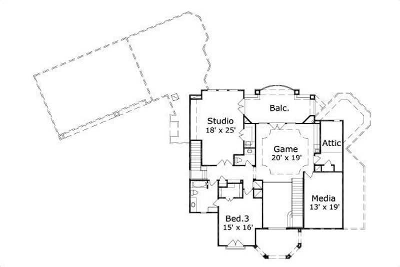 SECOND STORY FLOOR PLAN