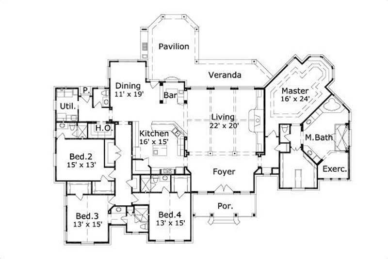 FIRST STORY FLOOR PLAN