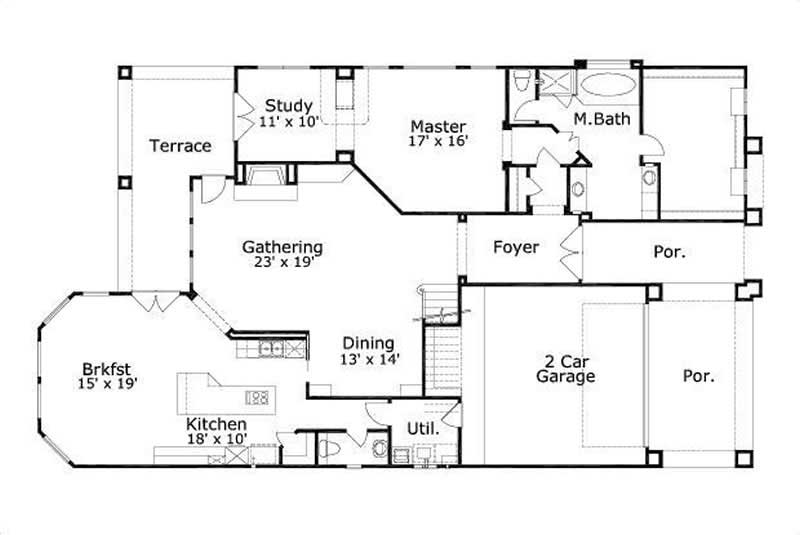 FIRST STORY FLOOR PLAN