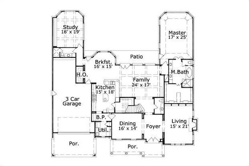 FIRST STORY FLOOR PLAN