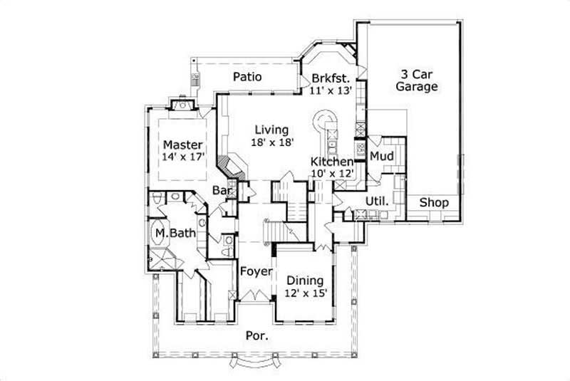FIRST STORY FLOOR PLAN