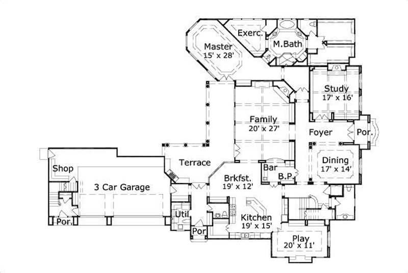 FIRST STORY FLOOR PLAN