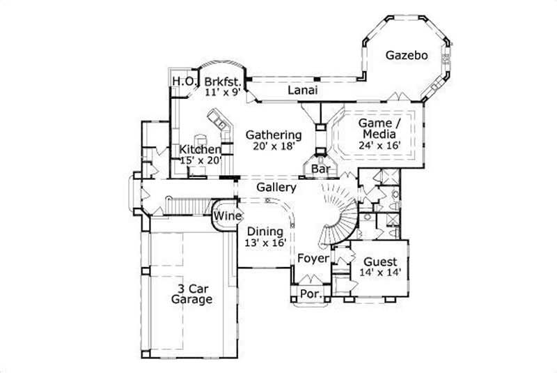 FIRST STORY FLOOR PLAN