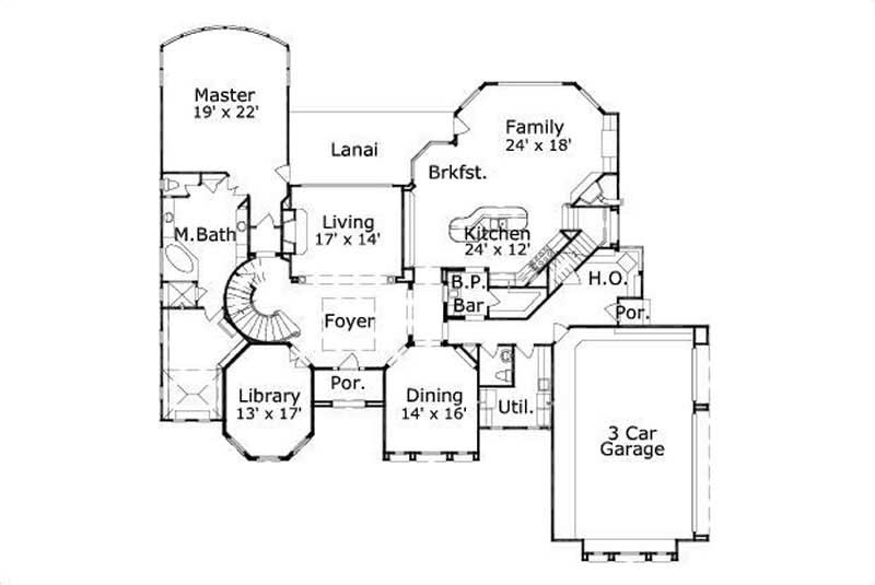 FIRST STORY FLOOR PLAN