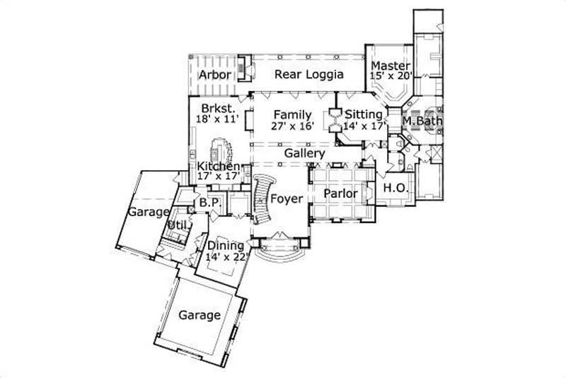 FIRST STORY FLOOR PLAN