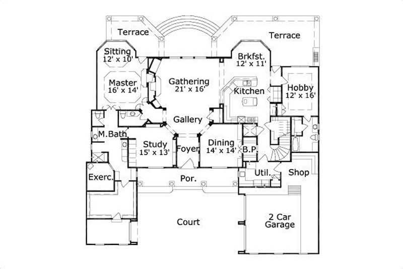 FIRST STORY FLOOR PLAN