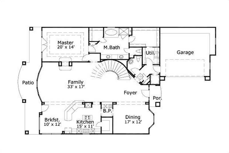 MAIN LEVEL FLOOR PLAN
