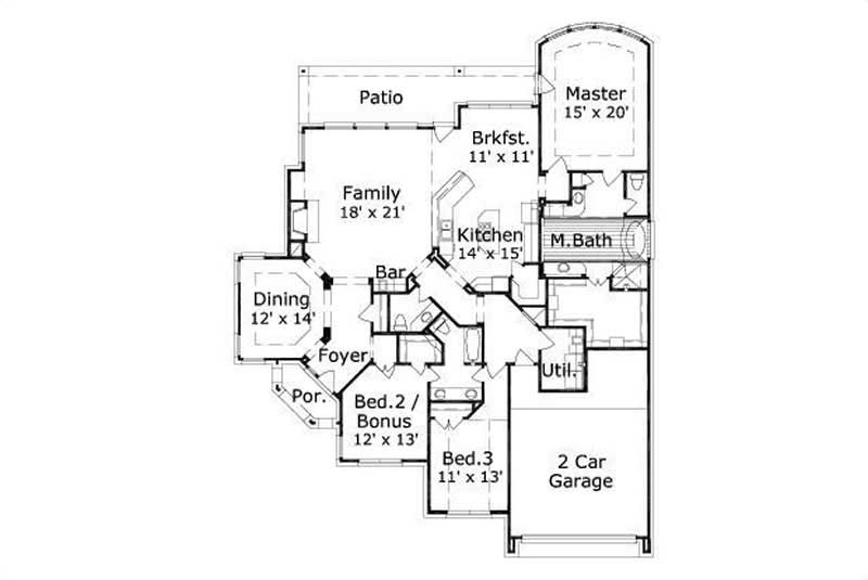 FIRST STORY FLOOR PLAN