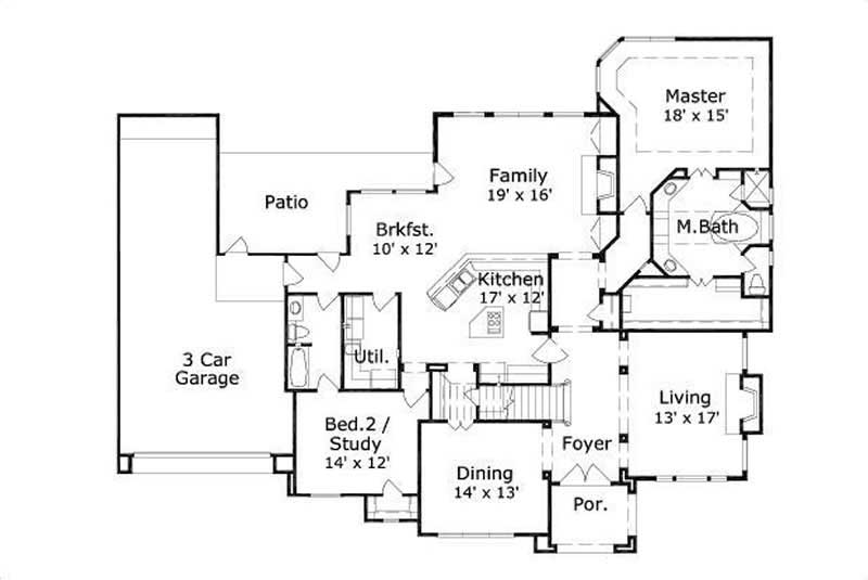 FIRST STORY FLOOR PLAN