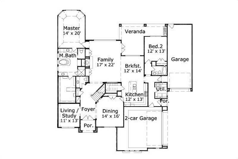 FIRST STORY FLOOR PLAN