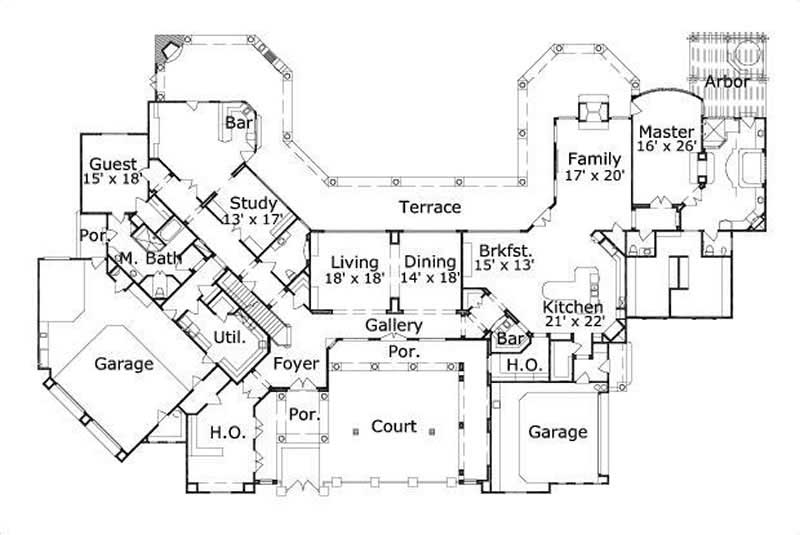FIRST STORY FLOOR PLAN