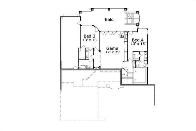 SECOND LEVEL FLOOR PLAN 
