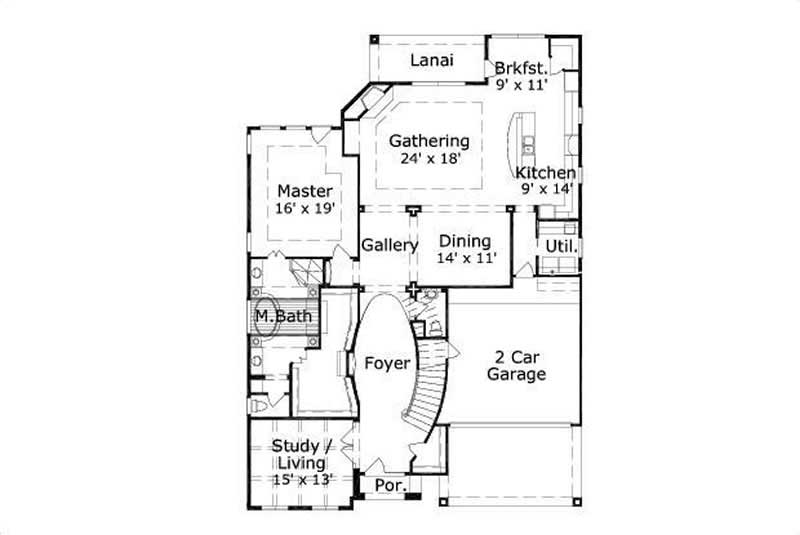 FIRST STORY FLOOR PLAN