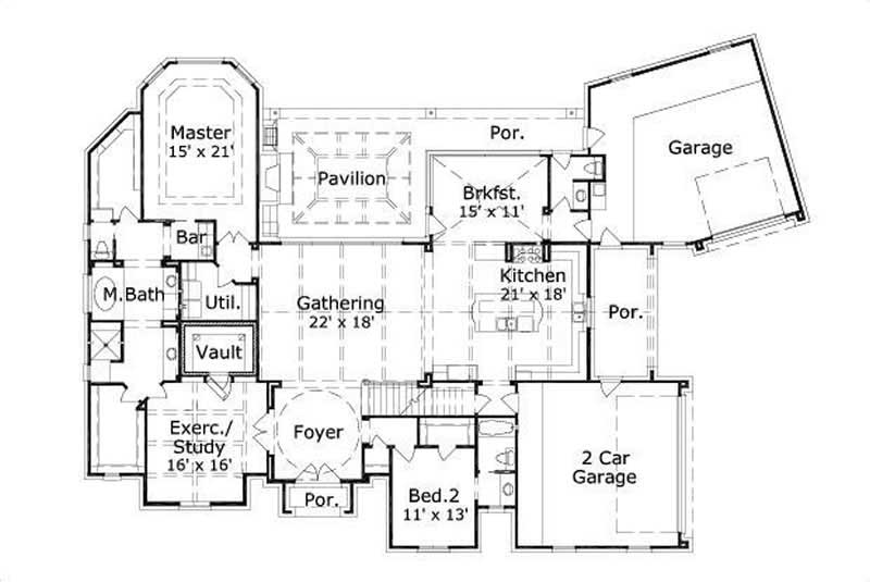 FIRST STORY FLOOR PLAN