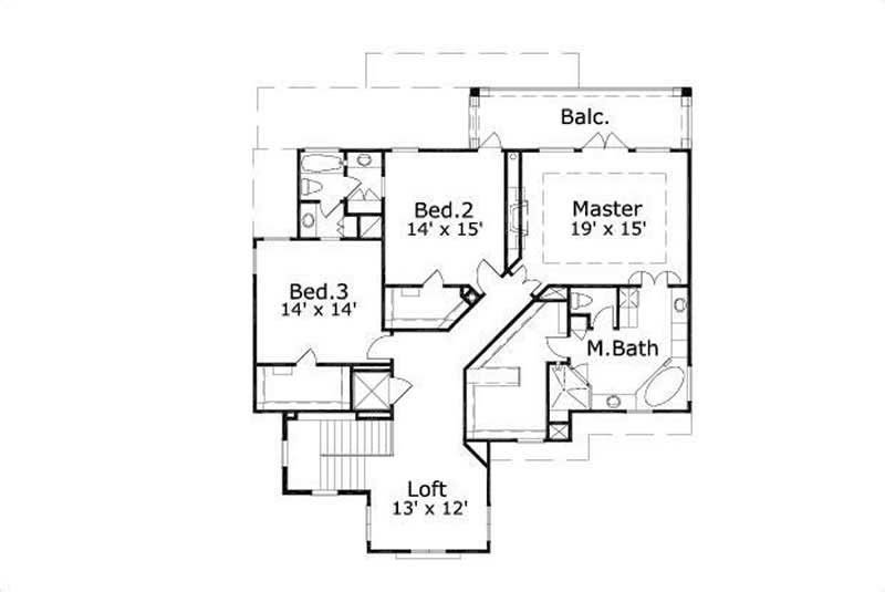 THIRD LEVEL FLOOR PLAN