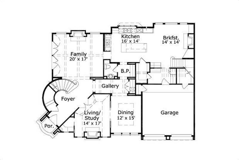 FIRST STORY FLOOR PLAN