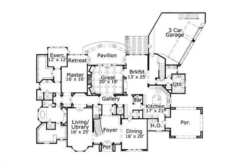 FIRST STORY FLOOR PLAN