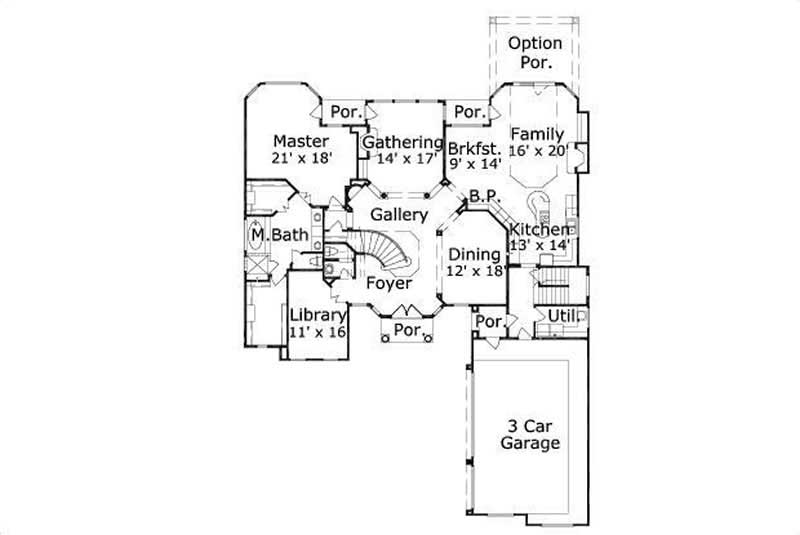 FIRST STORY FLOOR PLAN
