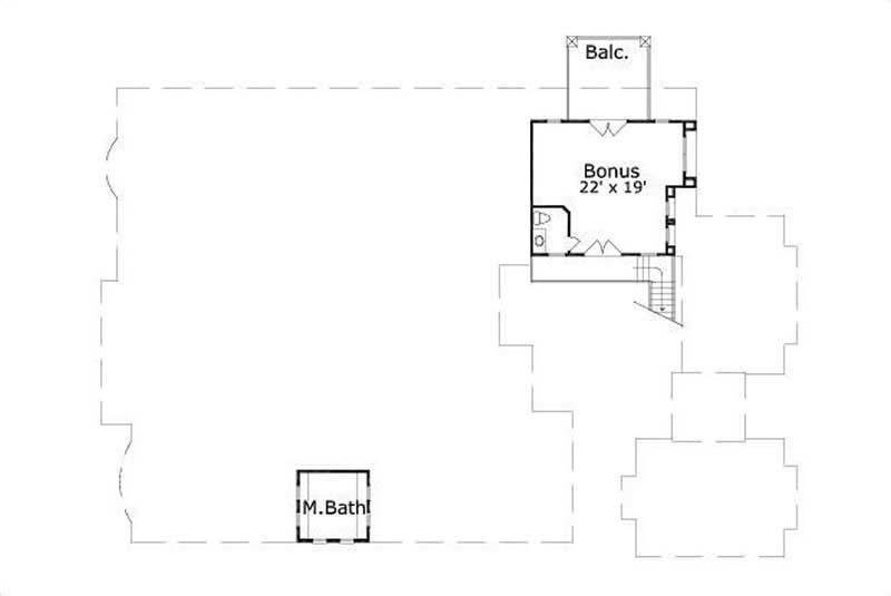 SECOND STORY FLOOR PLAN