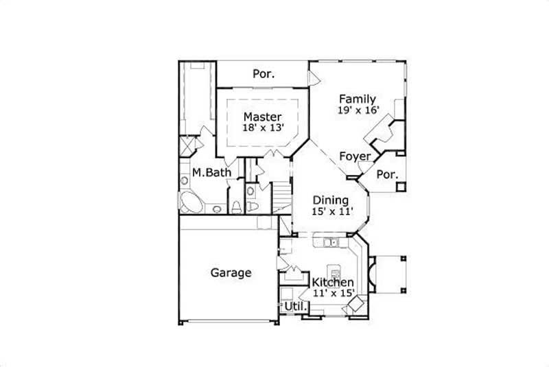 MAIN LEVEL FLOOR PLAN