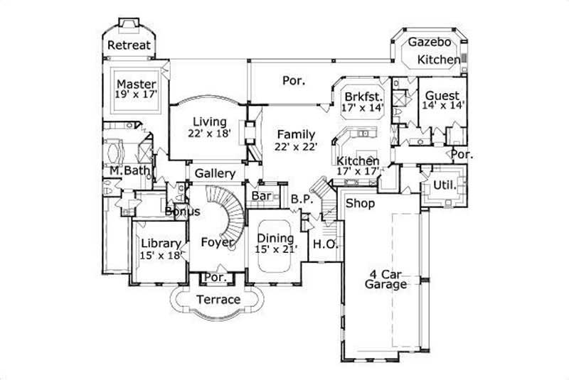 FIRST STORY FLOOR PLAN
