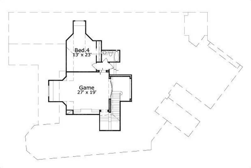 SECOND STORY FLOOR PLAN