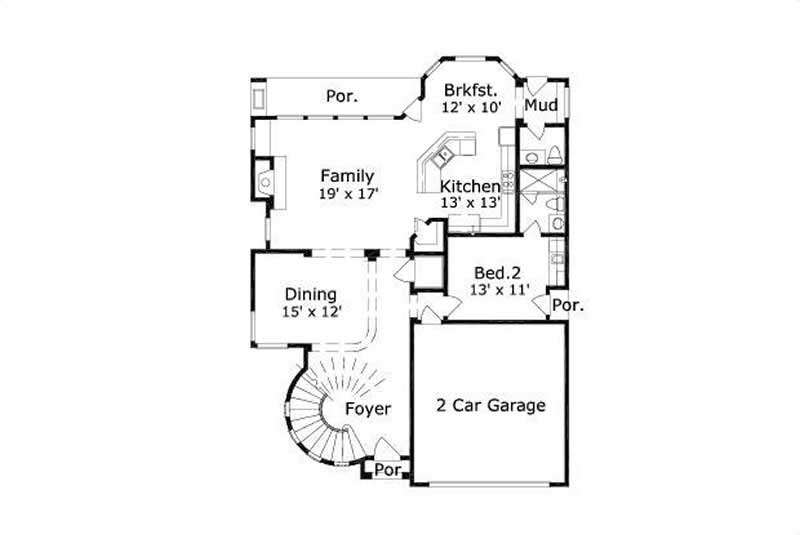 MAIN LEVEL FLOOR PLAN