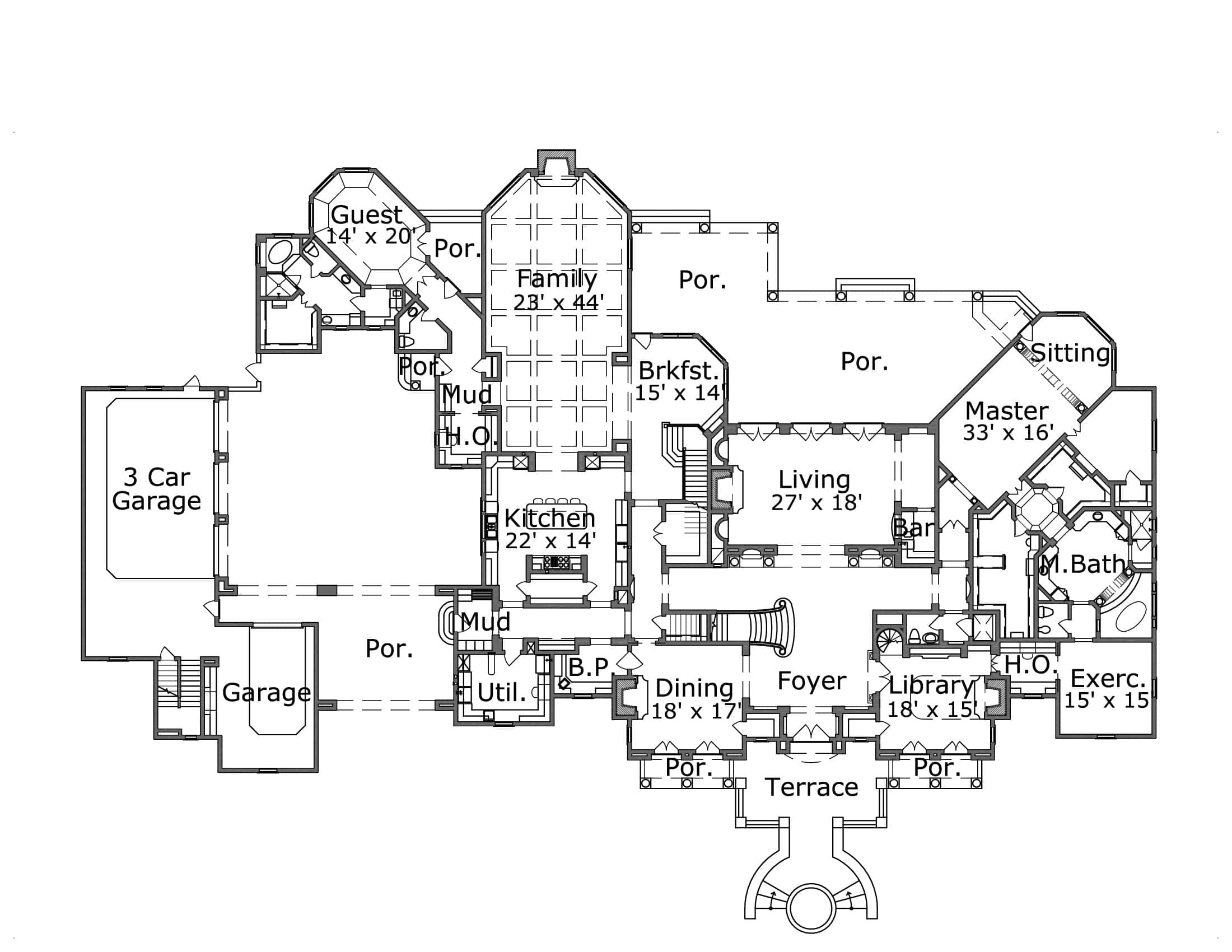Floor Plan First Story