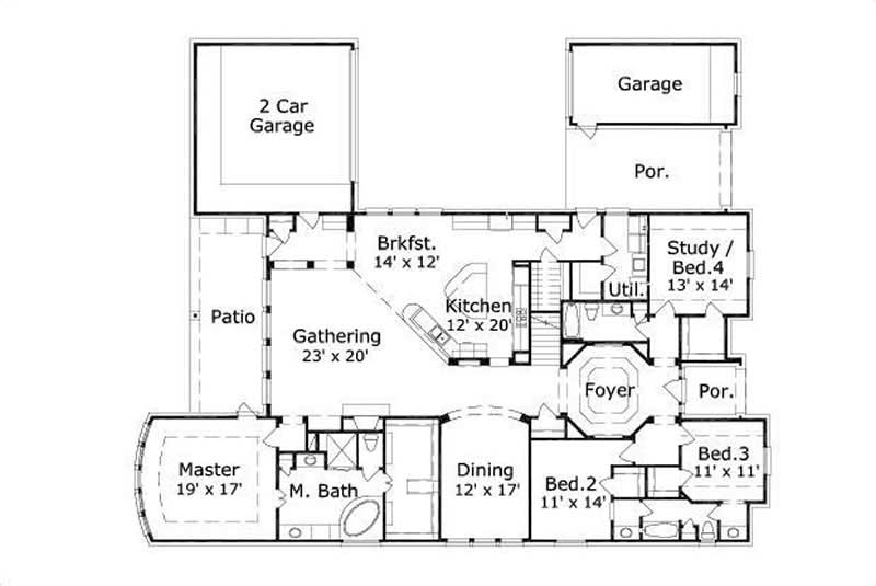 FIRST STORY FLOOR PLAN