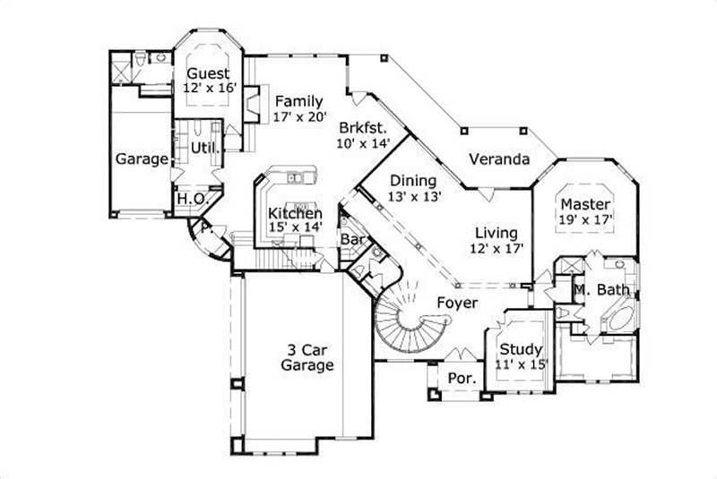 FIRST STORY FLOOR PLAN