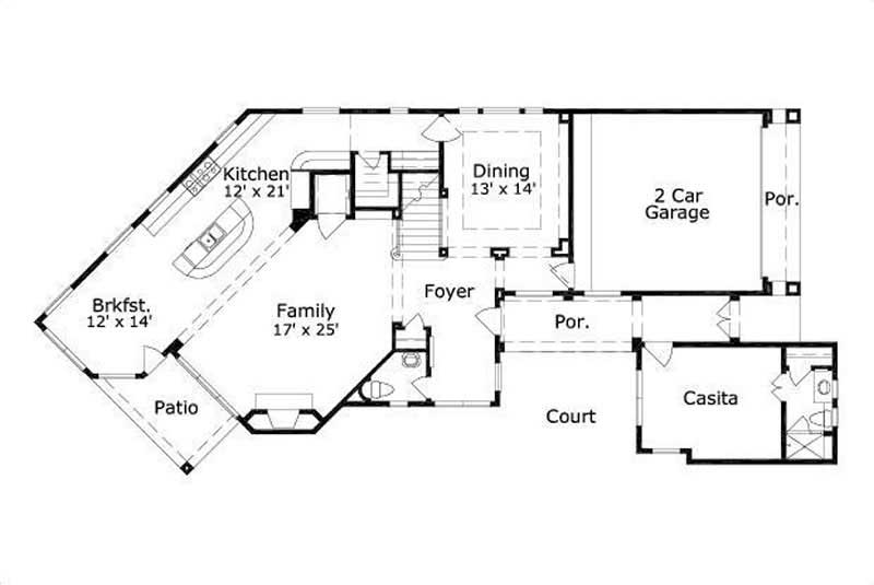 FIRST STORY FLOOR PLAN