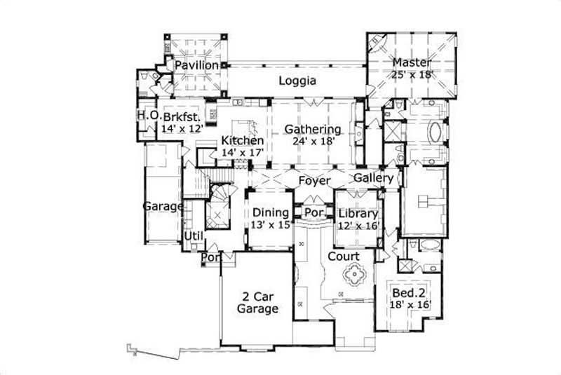 FIRST STORY FLOOR PLAN
