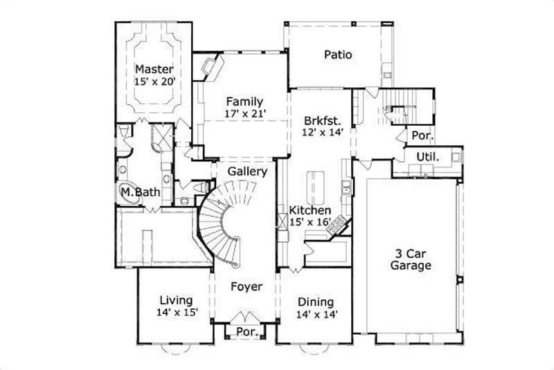 FIRST STORY FLOOR PLAN