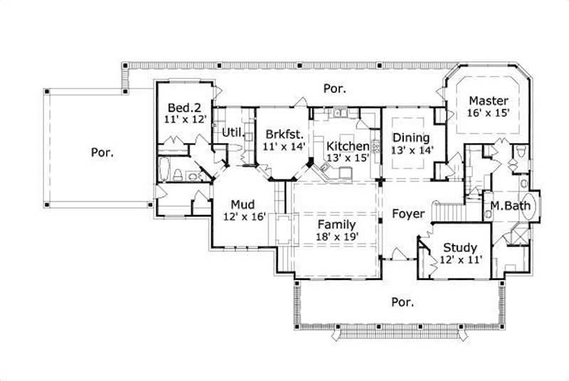 FIRST STORY FLOOR PLAN