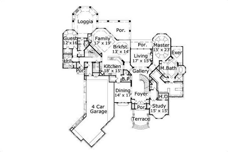 FIRST STORY FLOOR PLAN
