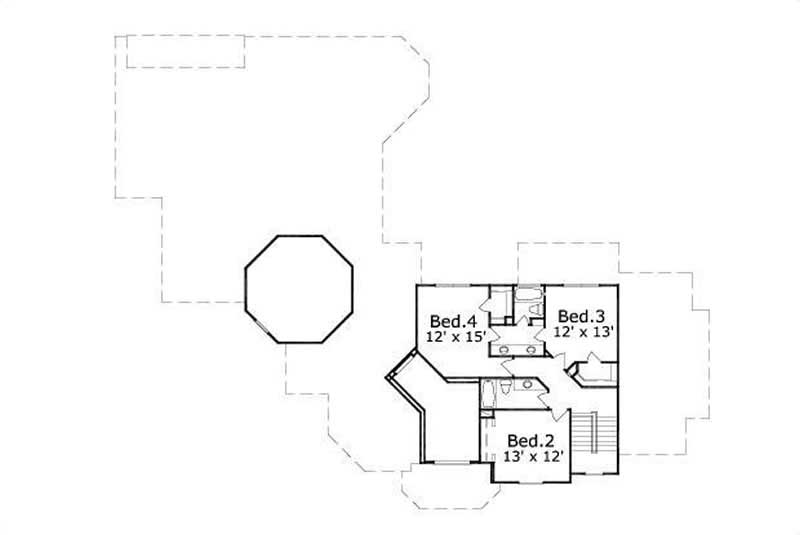 SECOND LEVEL FLOOR PLAN