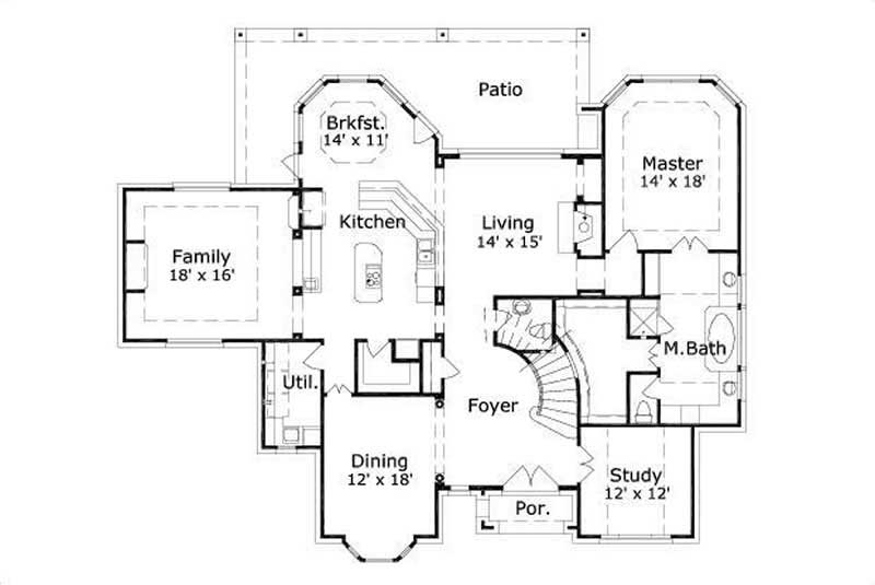 Floor Plan First Story