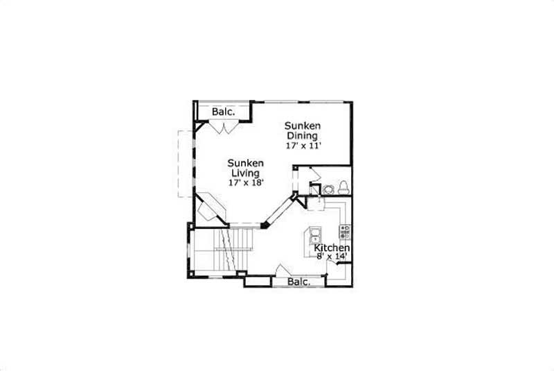 SECOND LEVEL FLOOR PLAN