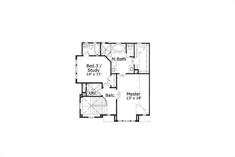 THIRD LEVEL FLOOR PLAN