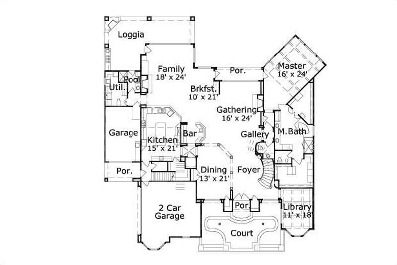 FIRST STORY FLOOR PLAN