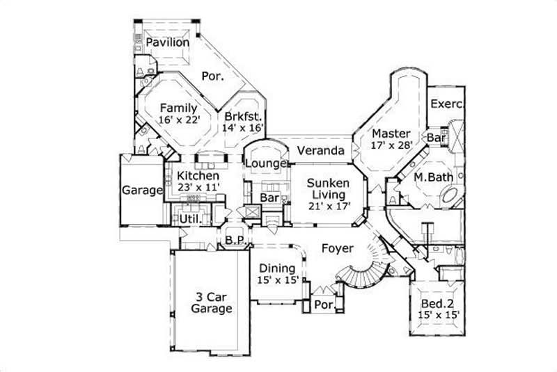 FIRST STORY FLOOR PLAN