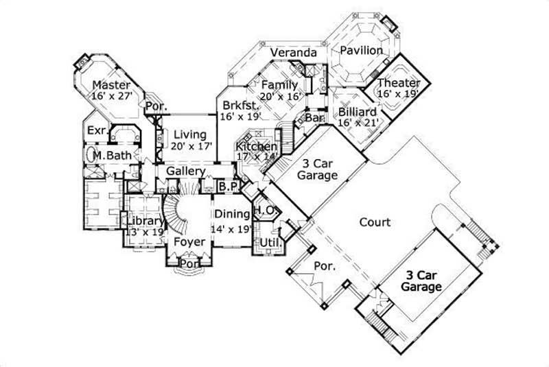 FIRST STORY FLOOR PLAN