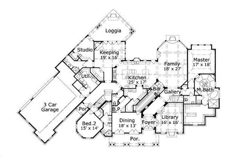 FIRST STORY FLOOR PLAN