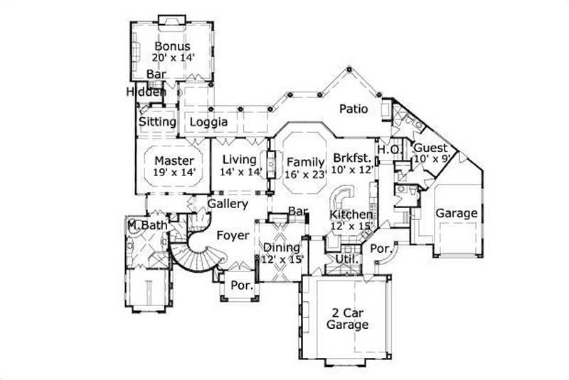FIRST STORY FLOOR PLAN