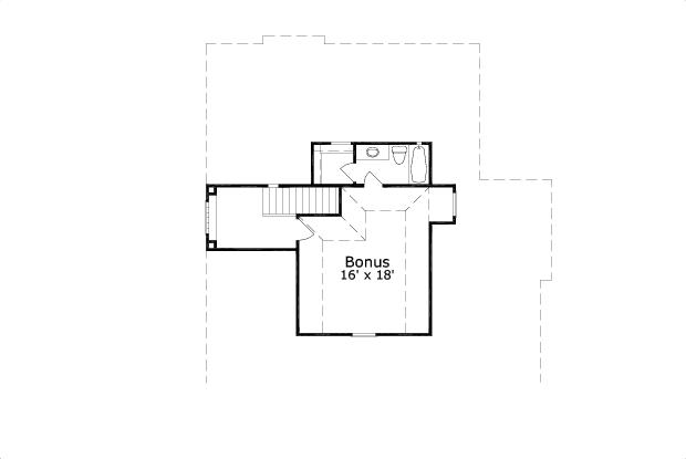 Floor Plan Bonus Room