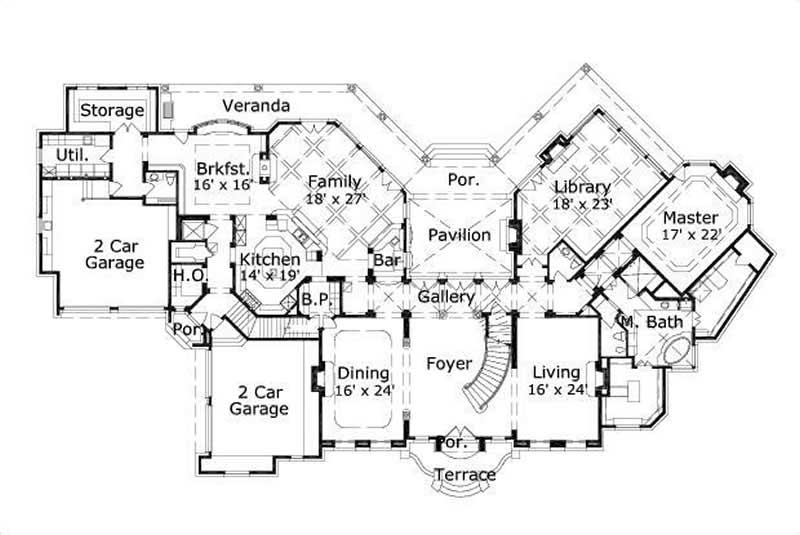 MAIN LEVEL FLOOR PLAN