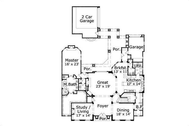 FIRST STORY FLOOR PLAN