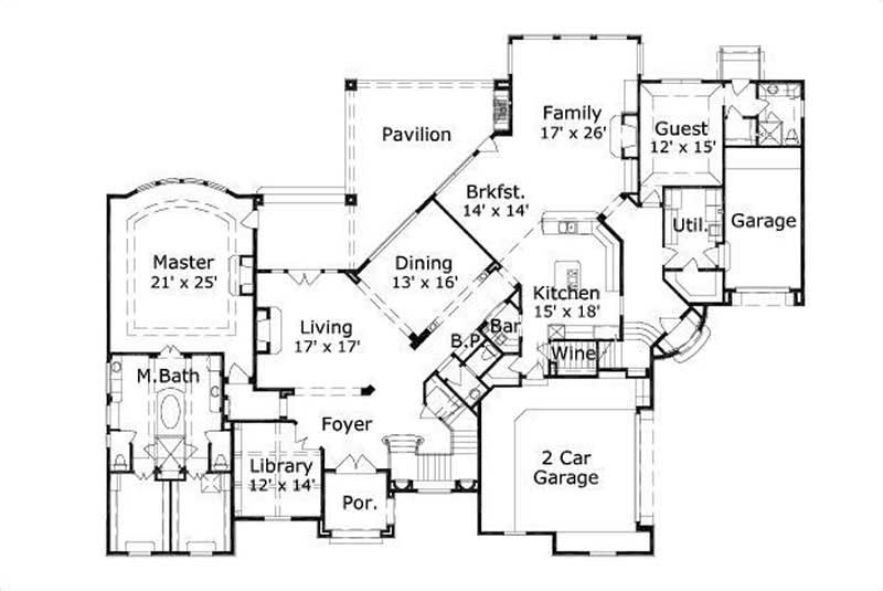 FIRST STORY FLOOR PLAN