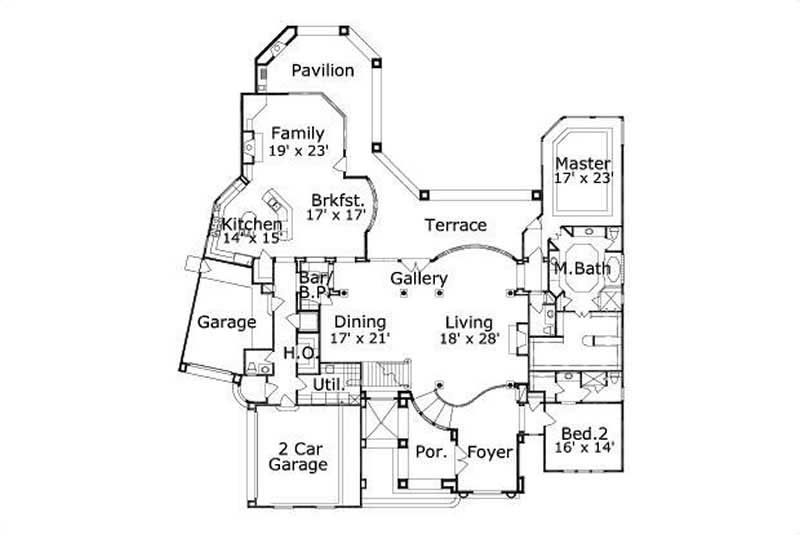 FIRST STORY FLOOR PLAN