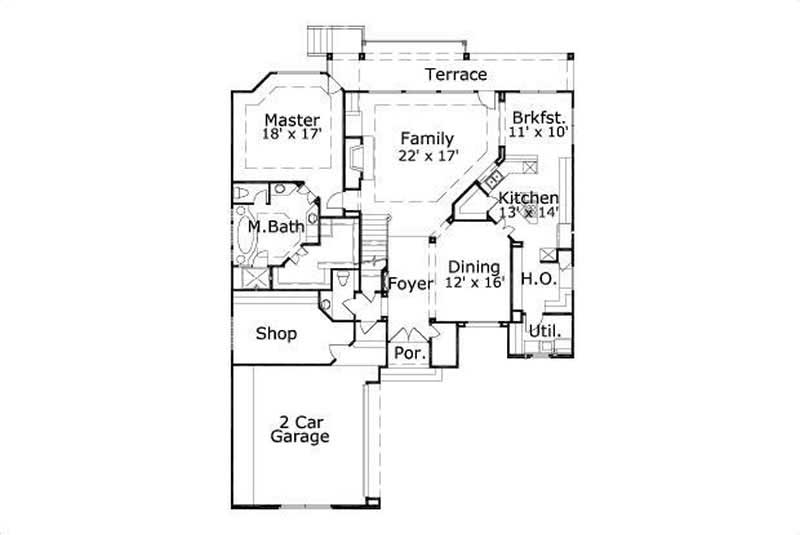 FIRST STORY FLOOR PLAN